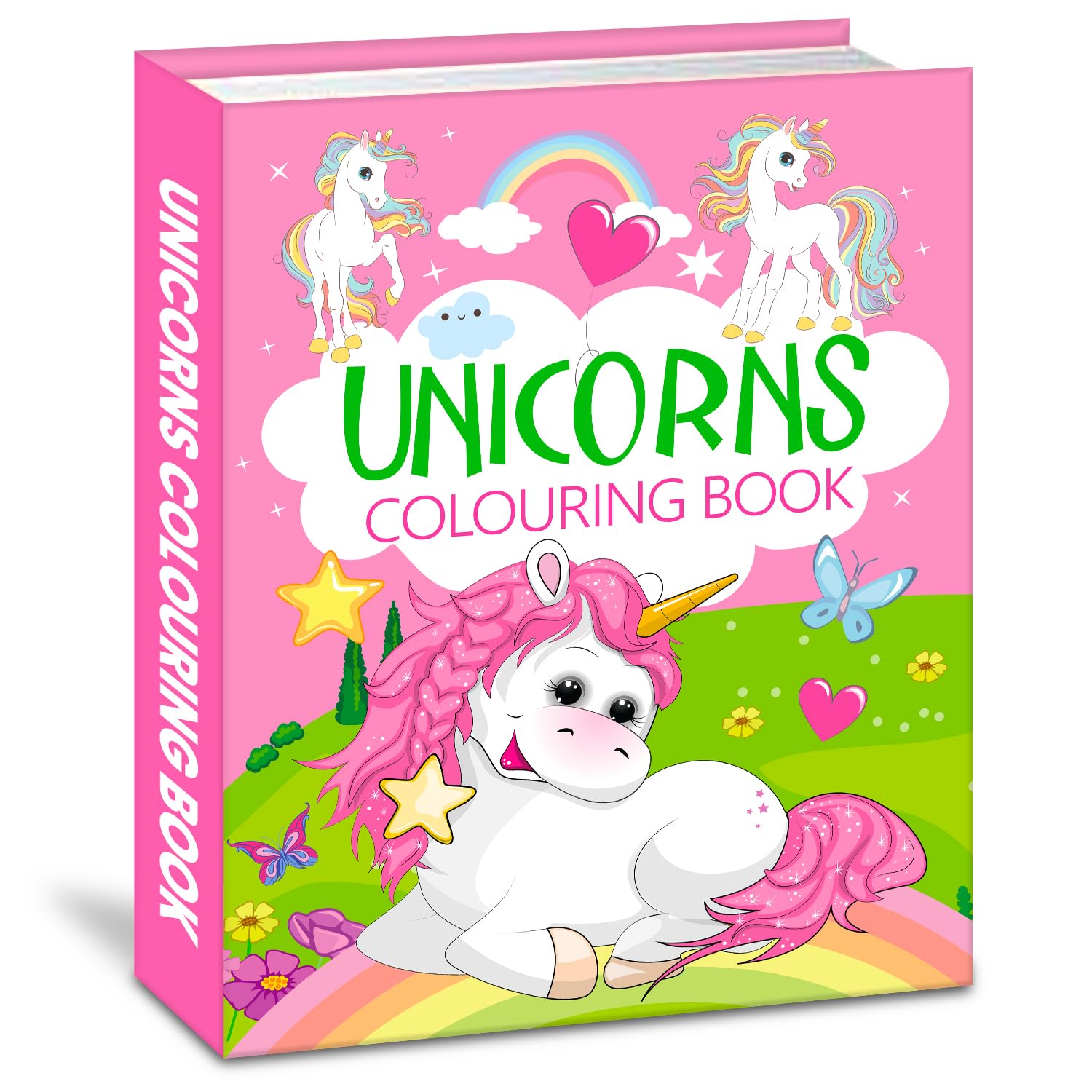 My Amazing Book of Colouring: Unicorns
