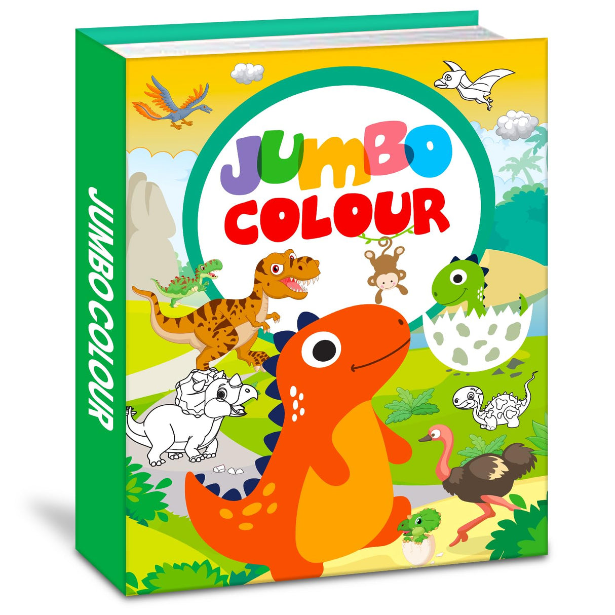 Incredible Dinosaur Colouring Book