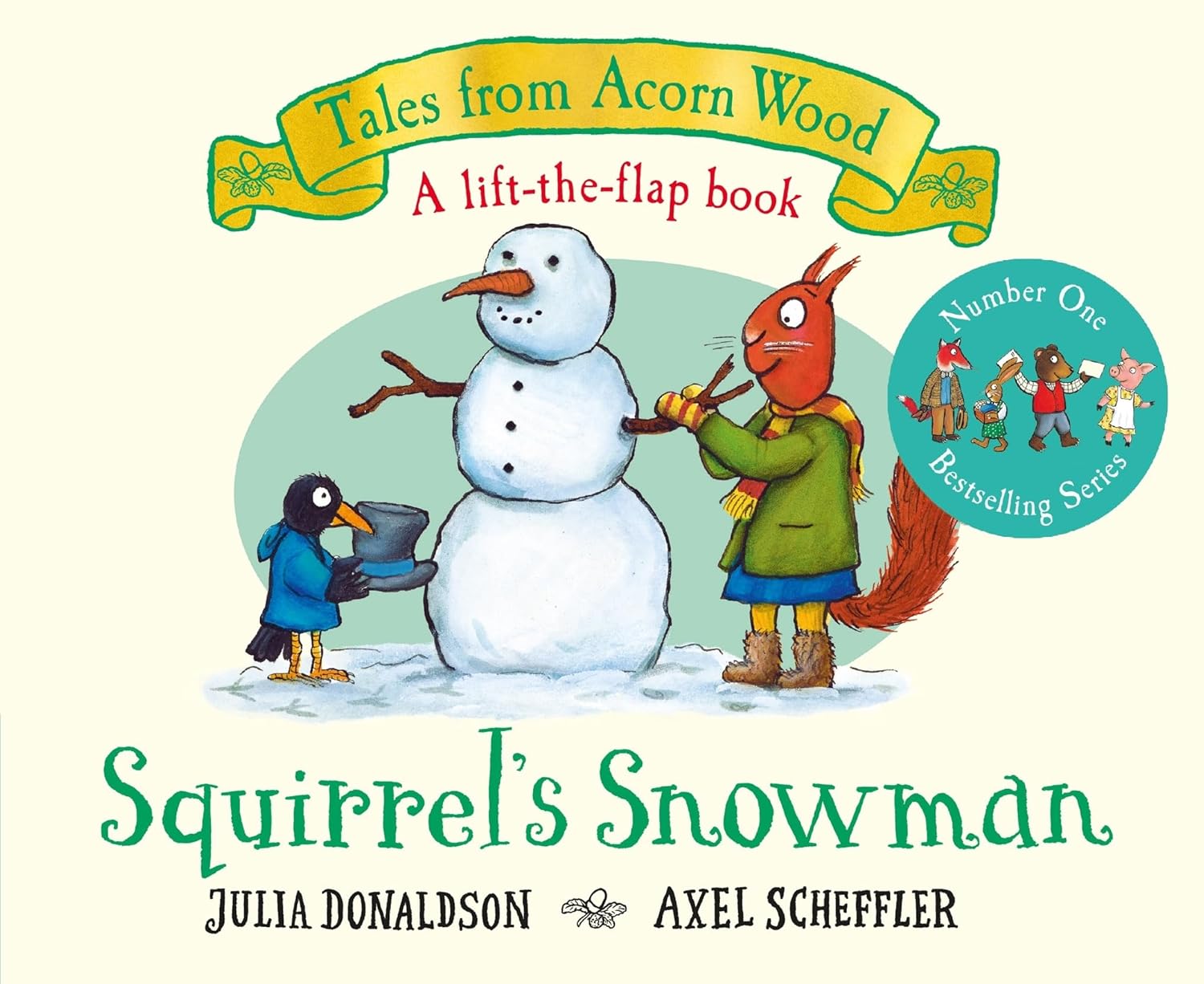 Squirrel's Snowman: a Christmas Lift-the-flap Story (tales From Acorn Wood)