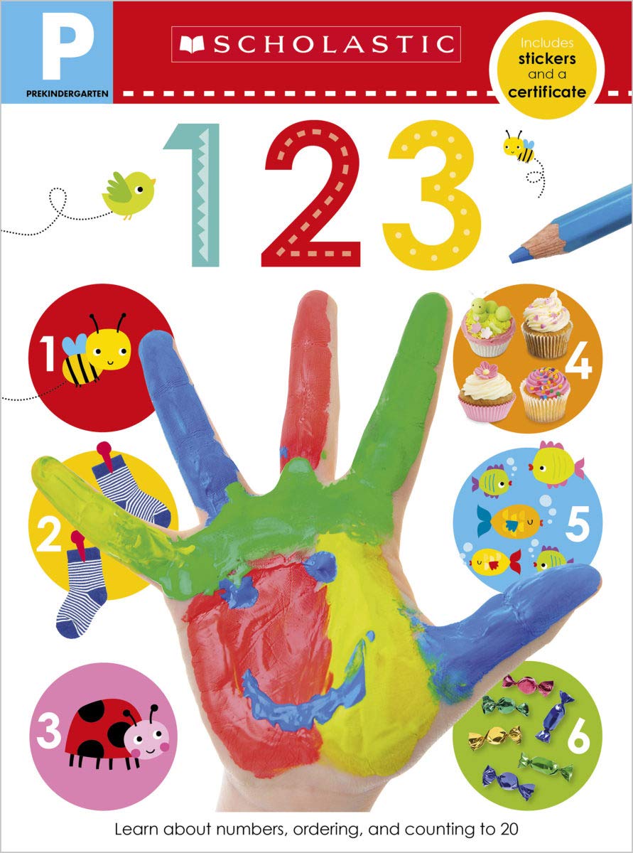 Pre-k Skills Workbook: 123 (scholastic Early Learners): Prekindergarten