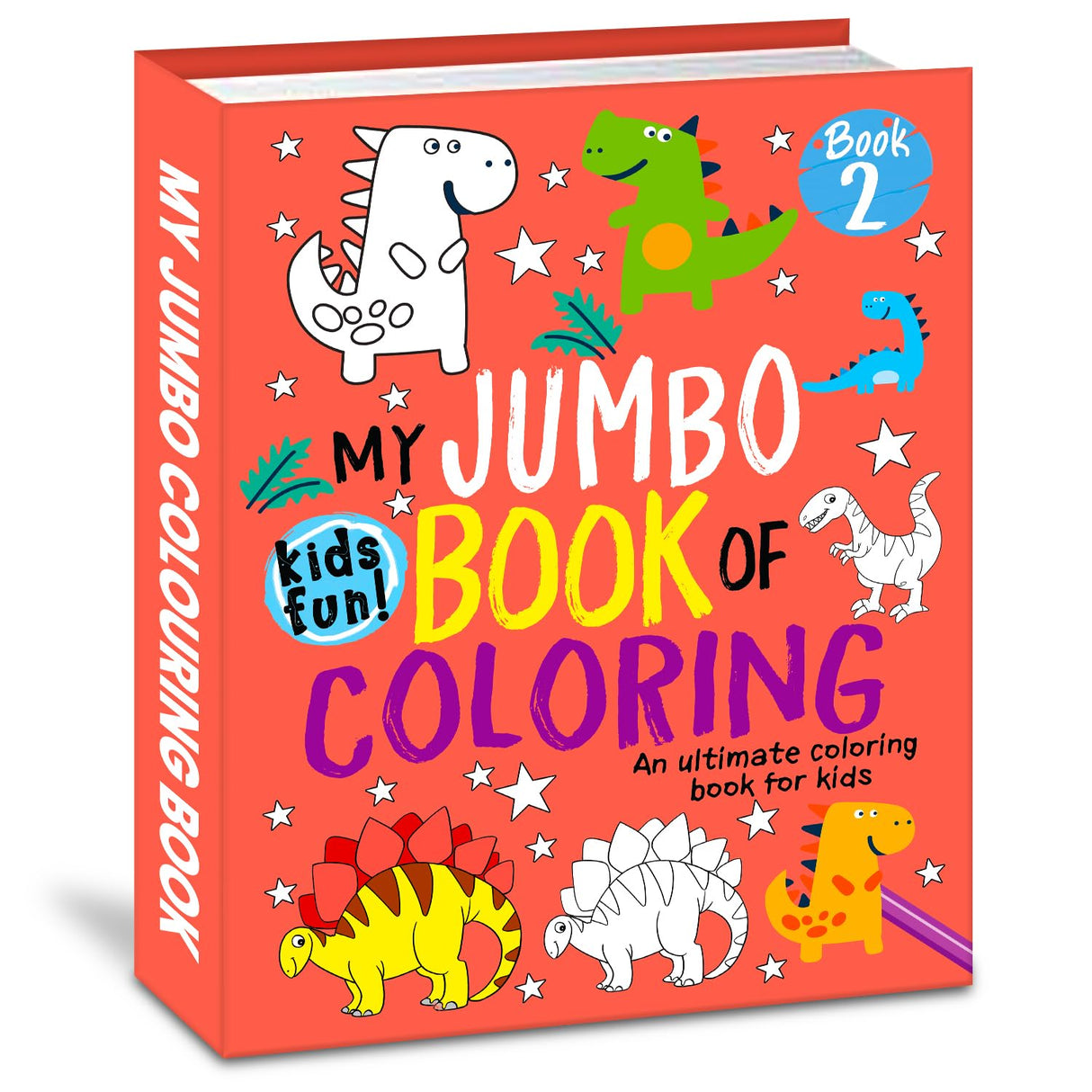 Hello Friend Books My Jumbo Book of Colouring
