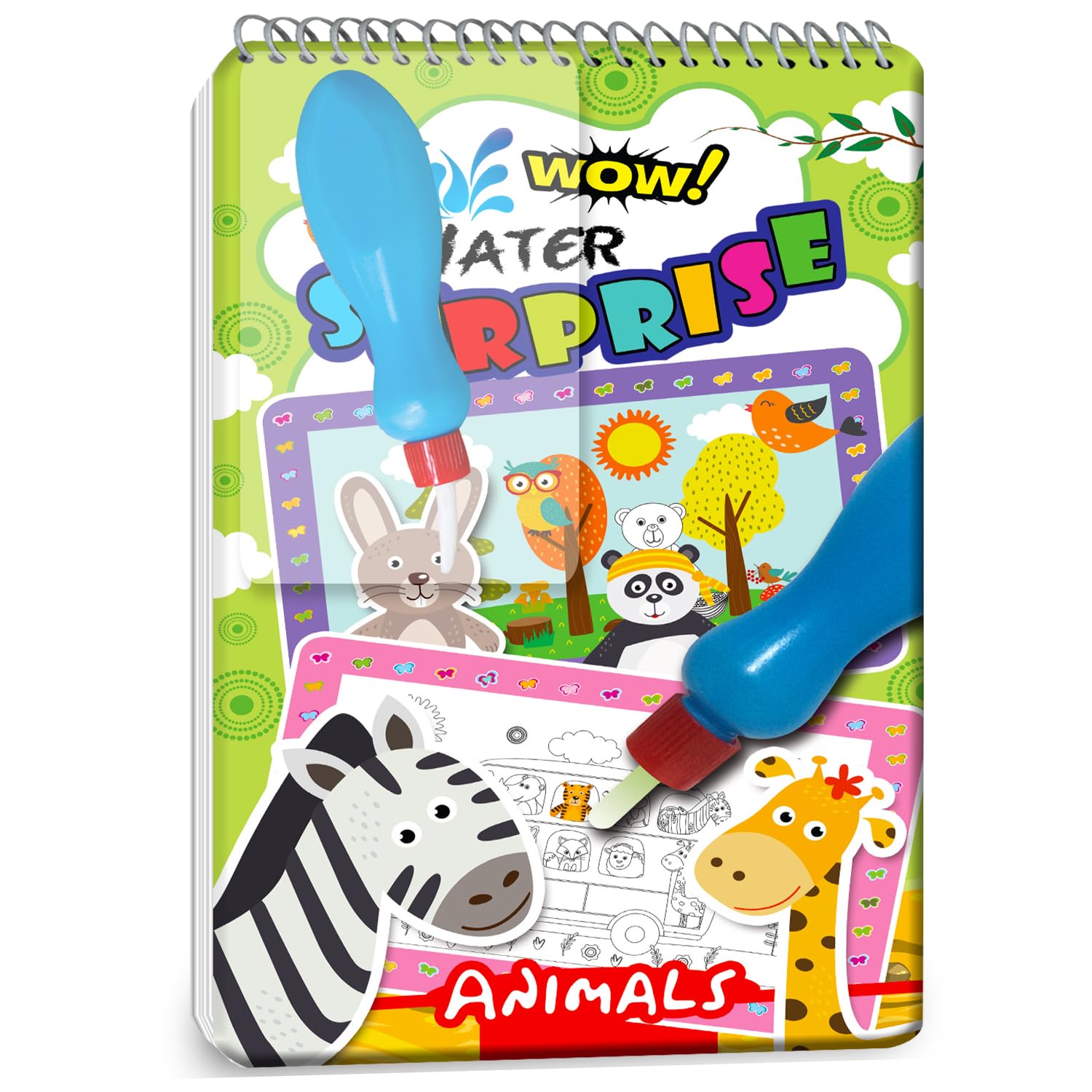 Wow! Water Surprise Reusable Water Magic Colouring