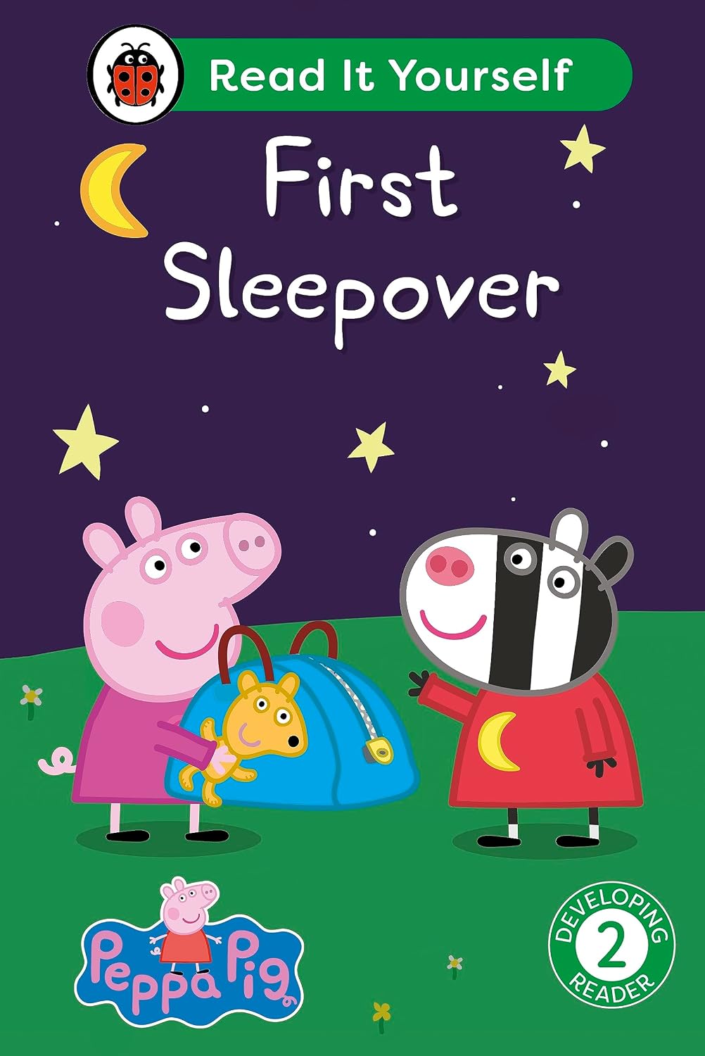 Peppa Pig First Sleepover: Read it Yourself - Level 2 Developing Reader
