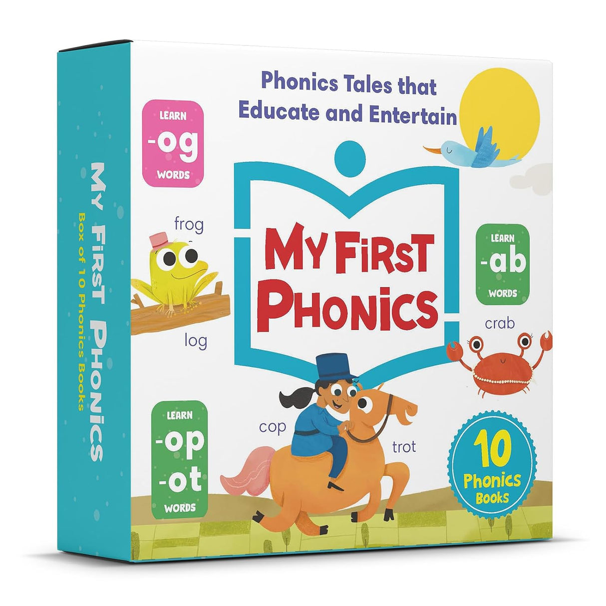 My First Phonics: Box Set of 10 Books for Kids – Learn-to-read Library