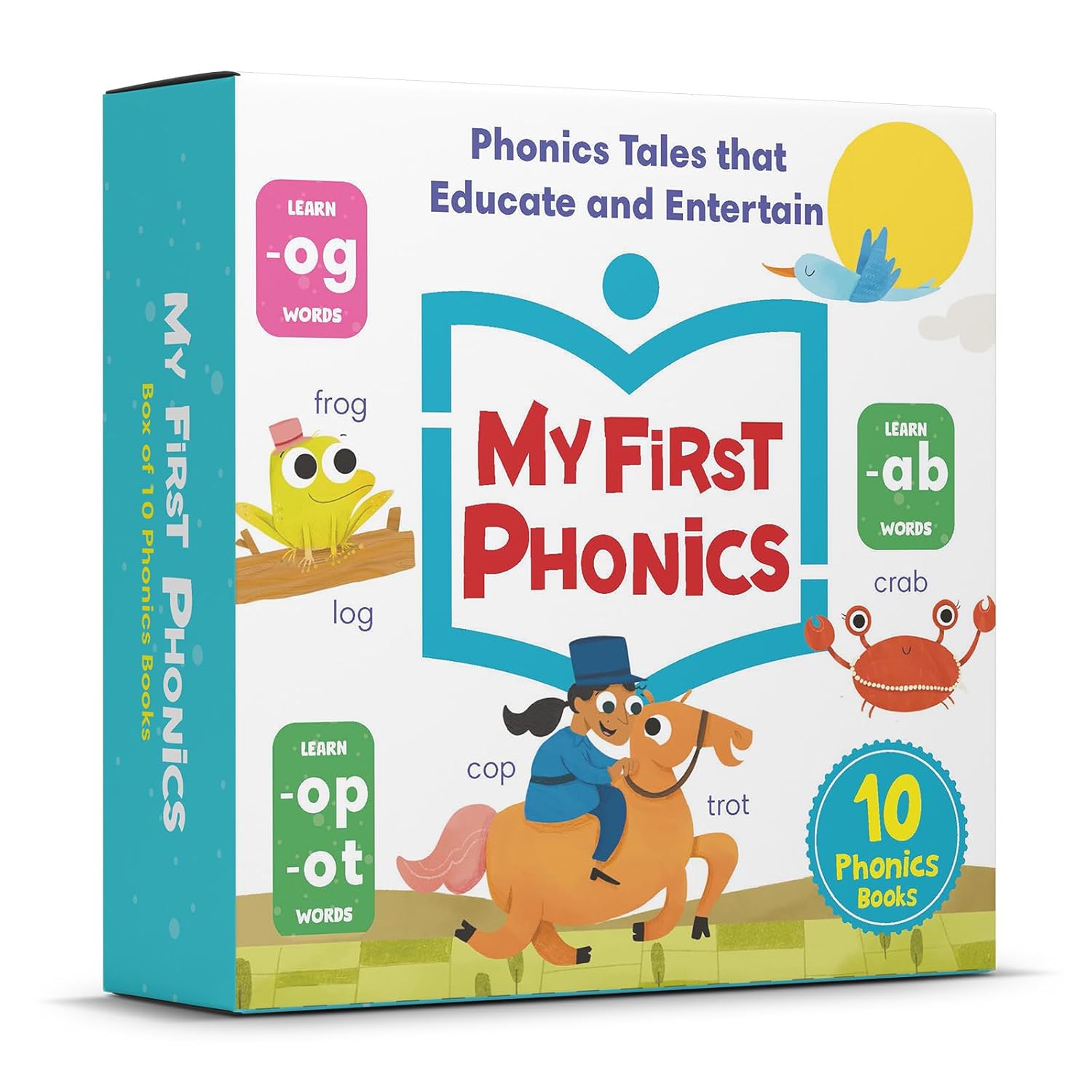 My First Phonics: Box Set of 10 Books for Kids – Learn-to-read Library
