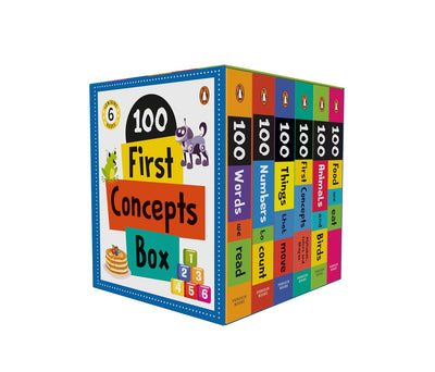 100 First Concepts Box (6 Books)