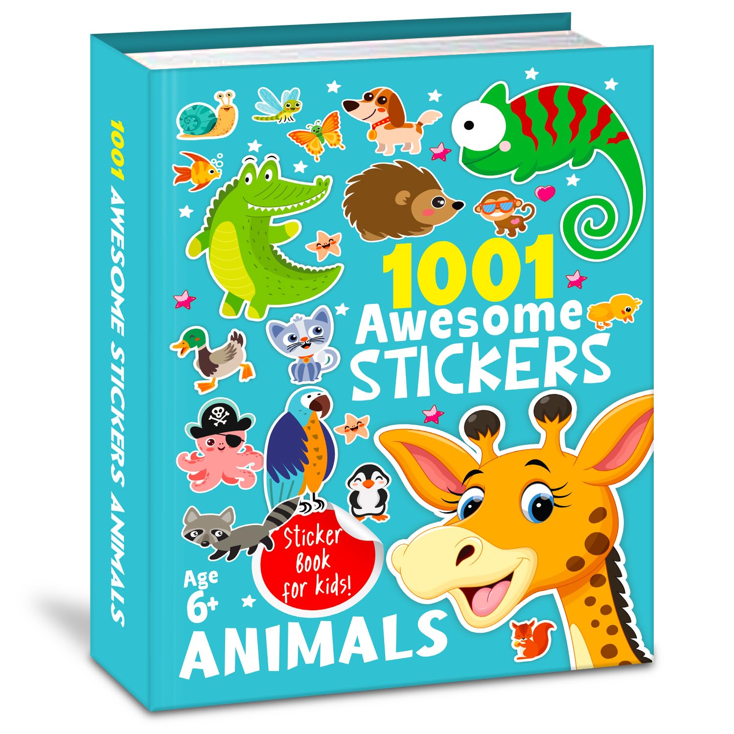 1001 Awsome Stickers - Animals