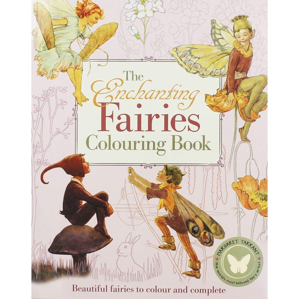 The Enchanting Fairies Colouring Book