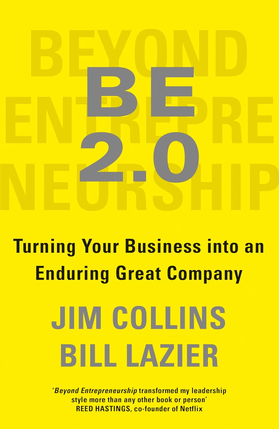 Beyond Entrepreneurship 2. 0