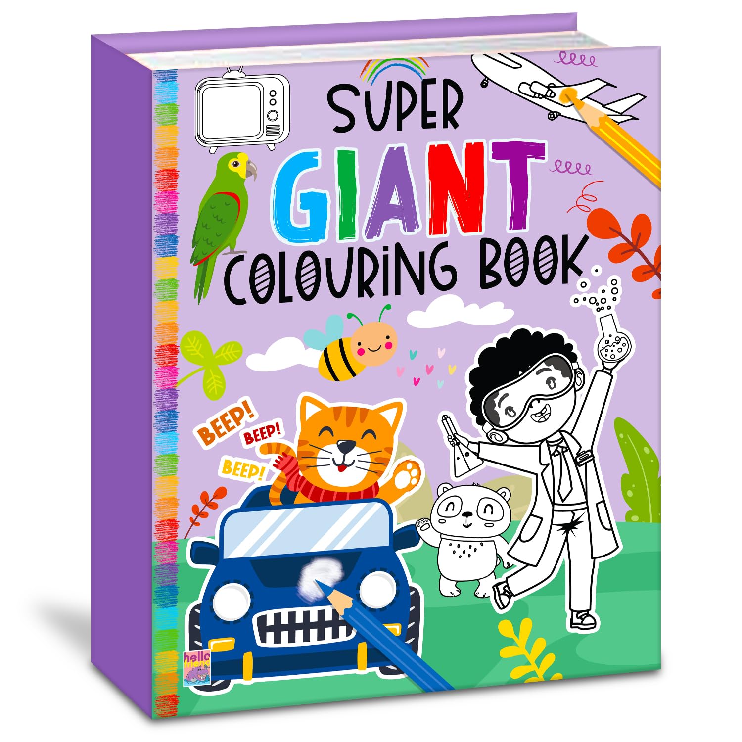 Super Giant Colouring Book