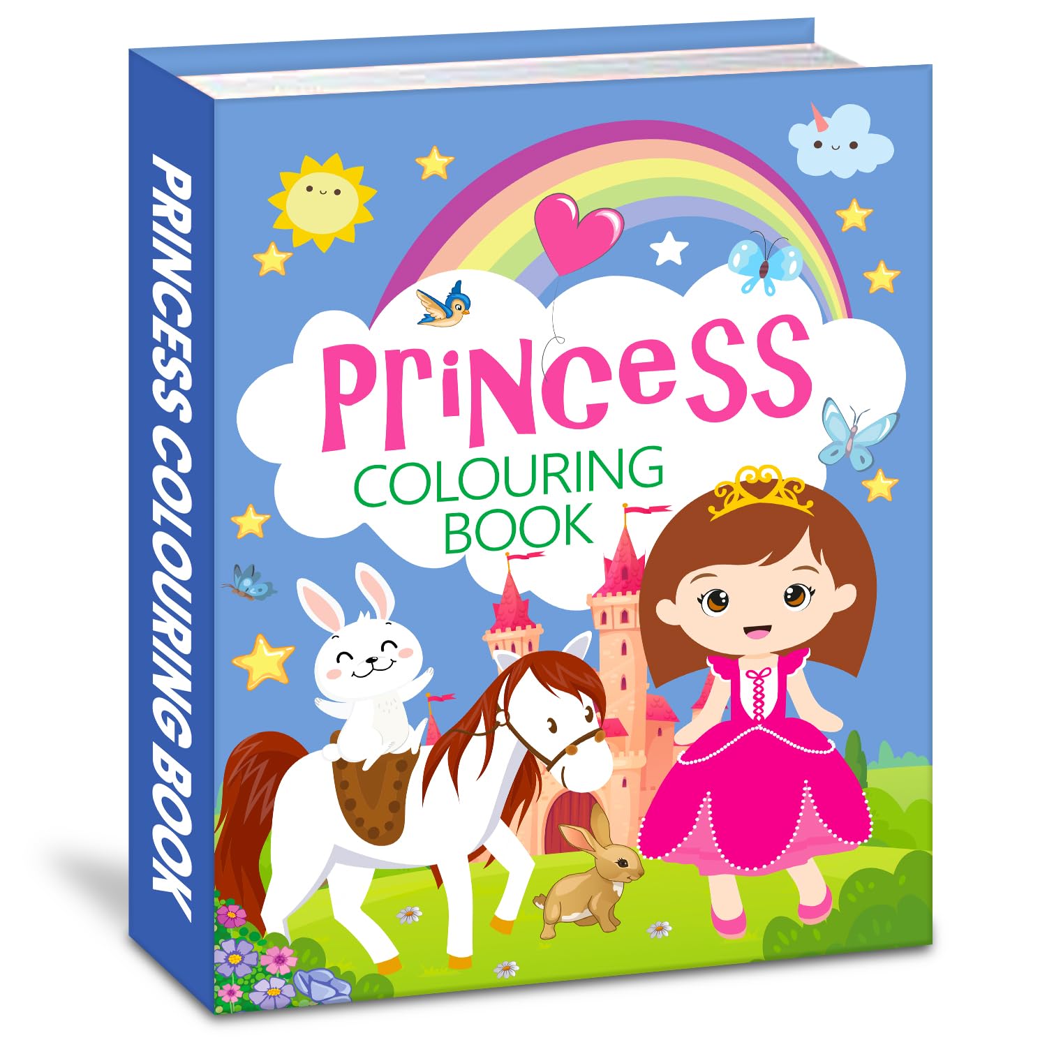 My Amazing Book of Colouring: Princess