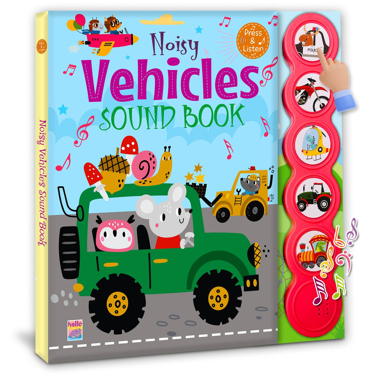 Noisy Vehicles Sound Book