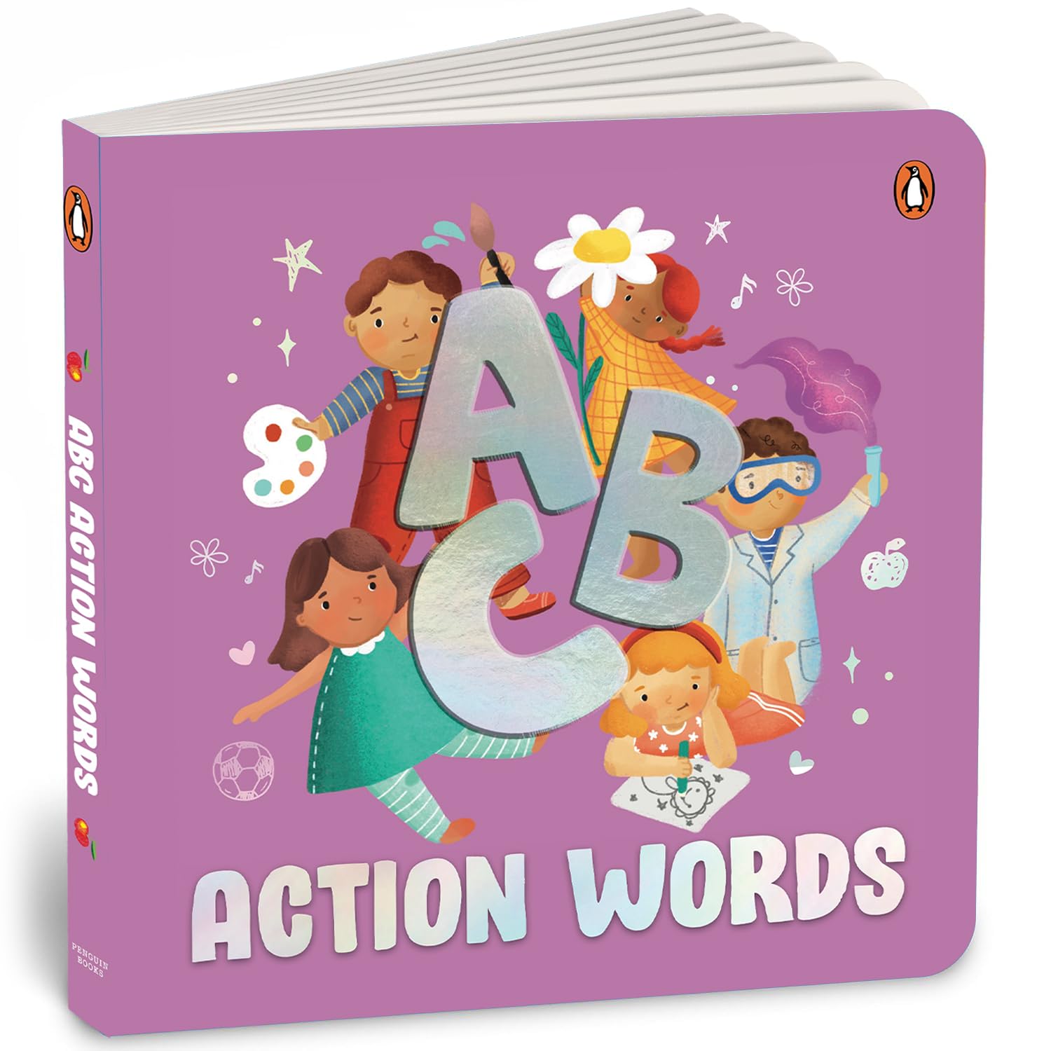 Abc Series- Action Words: a to Z of Action Words With Simple Explanations & Bright Illustrations