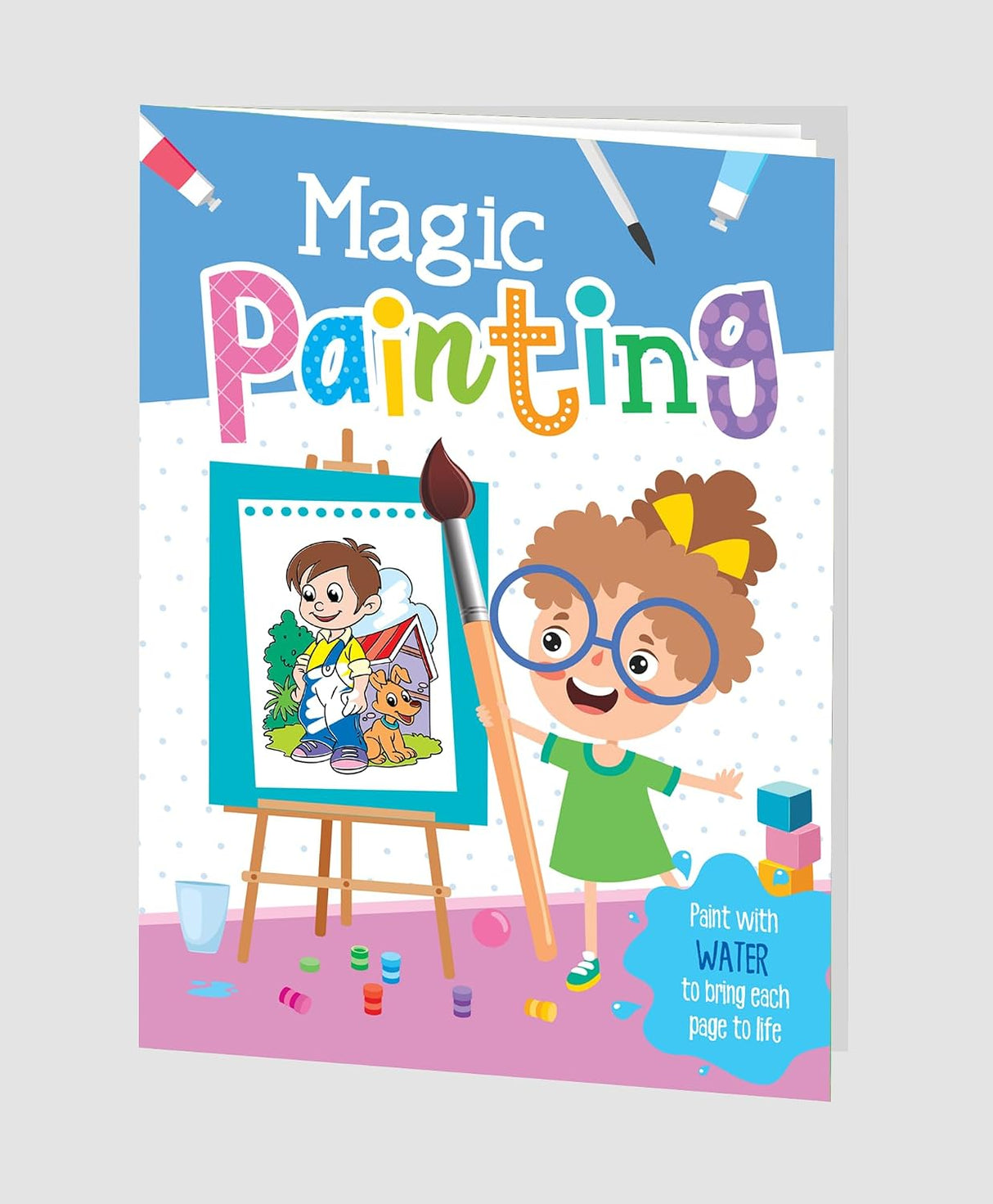 Magic Painting Water Colouring Book 4