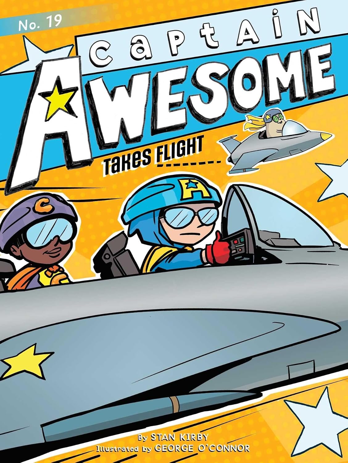 Captain Awesome takes flight