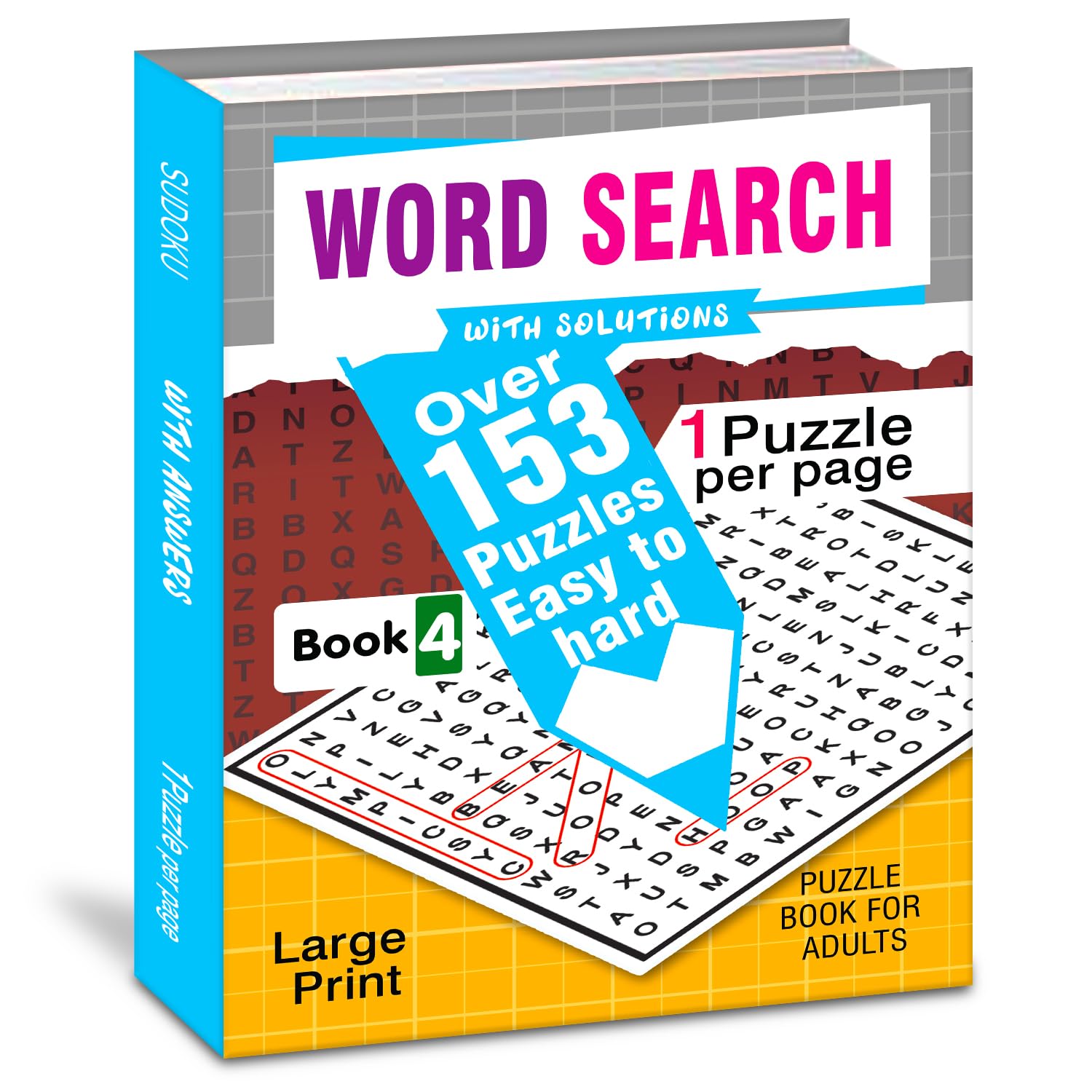 Hello Friend Books Word Search Puzzles Book 4