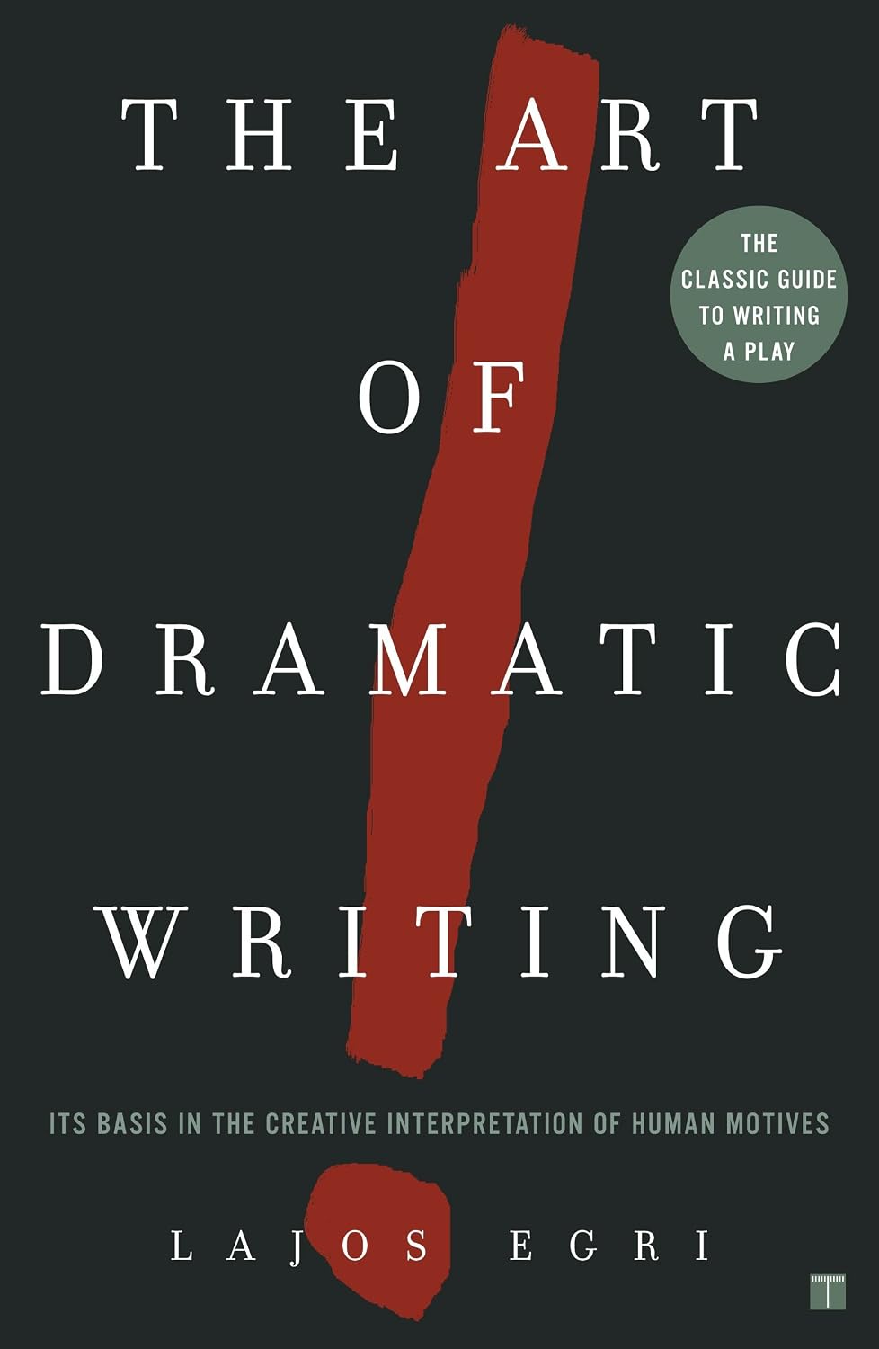 The Art of Dramatic Writing: Its basis in the creative interpretation of human motives