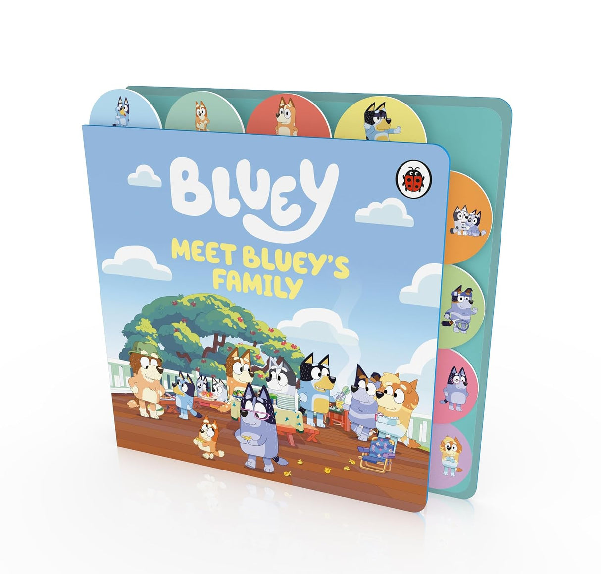 Bluey : Meet Bluey's Family: Tabbed Board Book