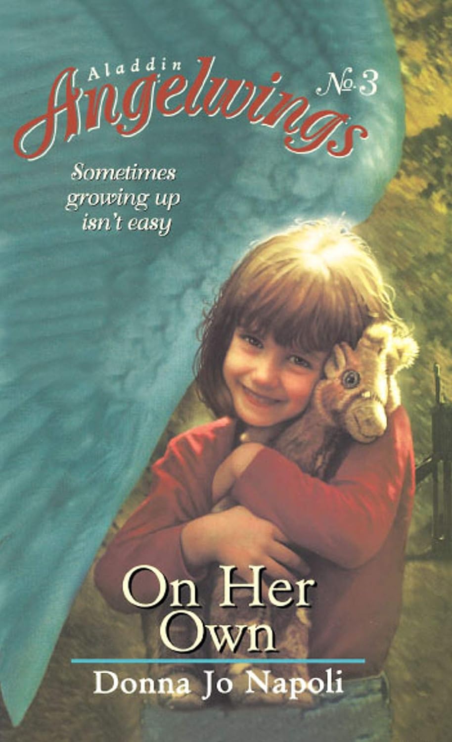 On her own