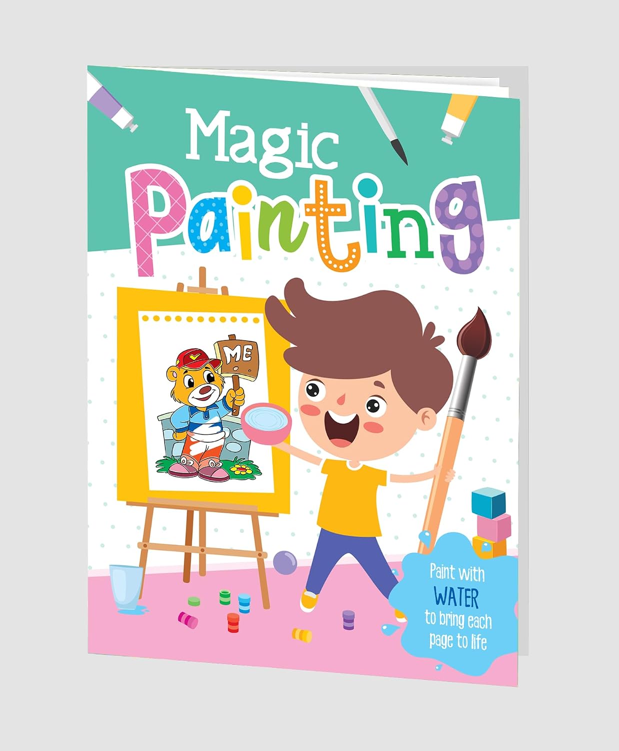 Magic Painting Water Colouring Book