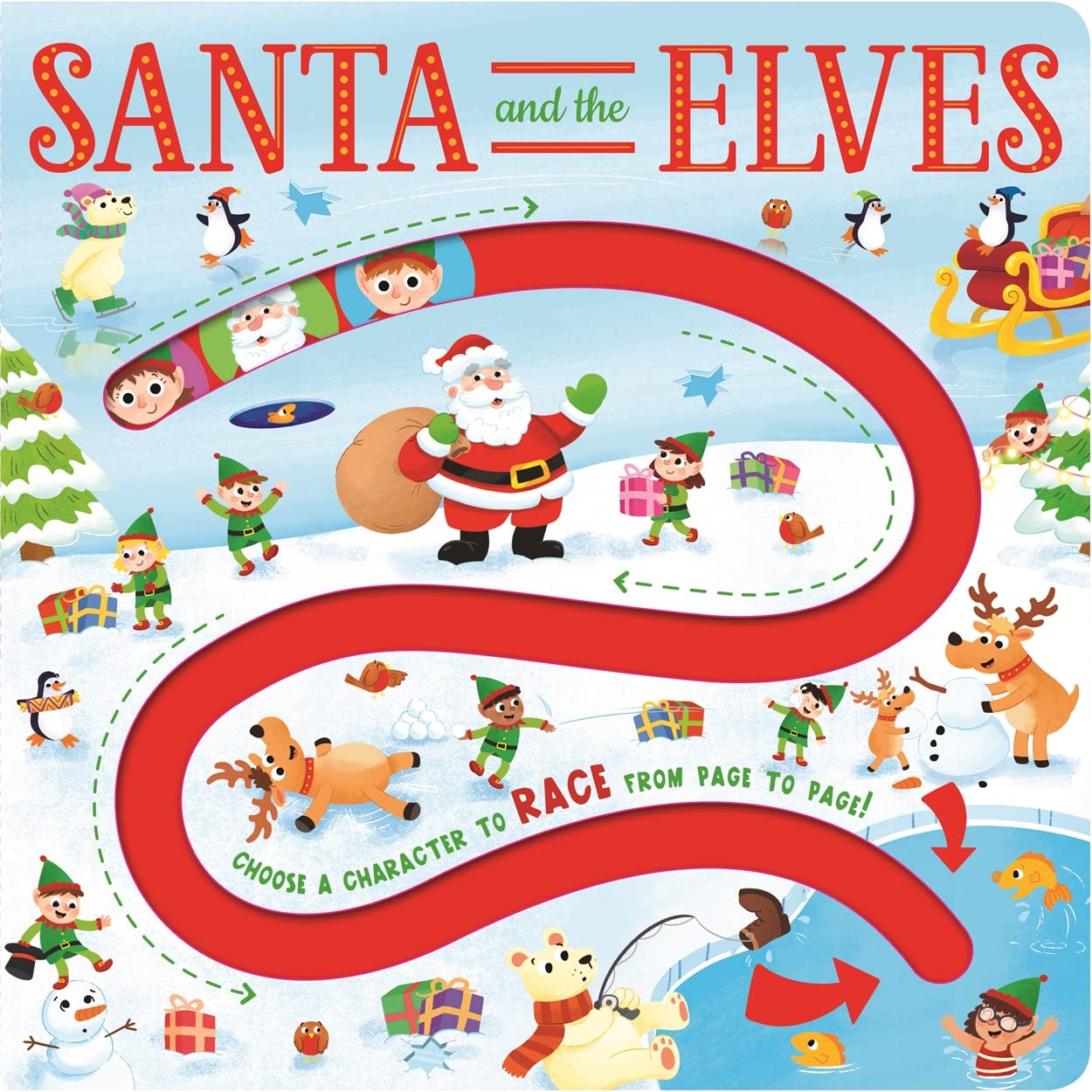 Santa and the Elves (a-maze Boards)