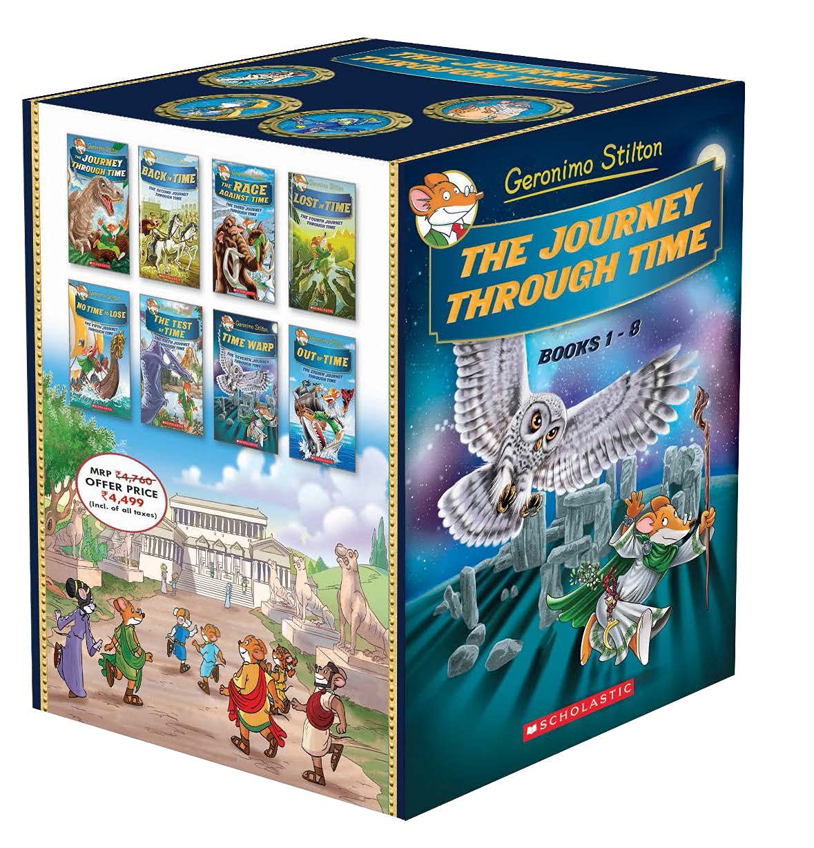 Geronimo Stilton: Journey Through Time Box Set