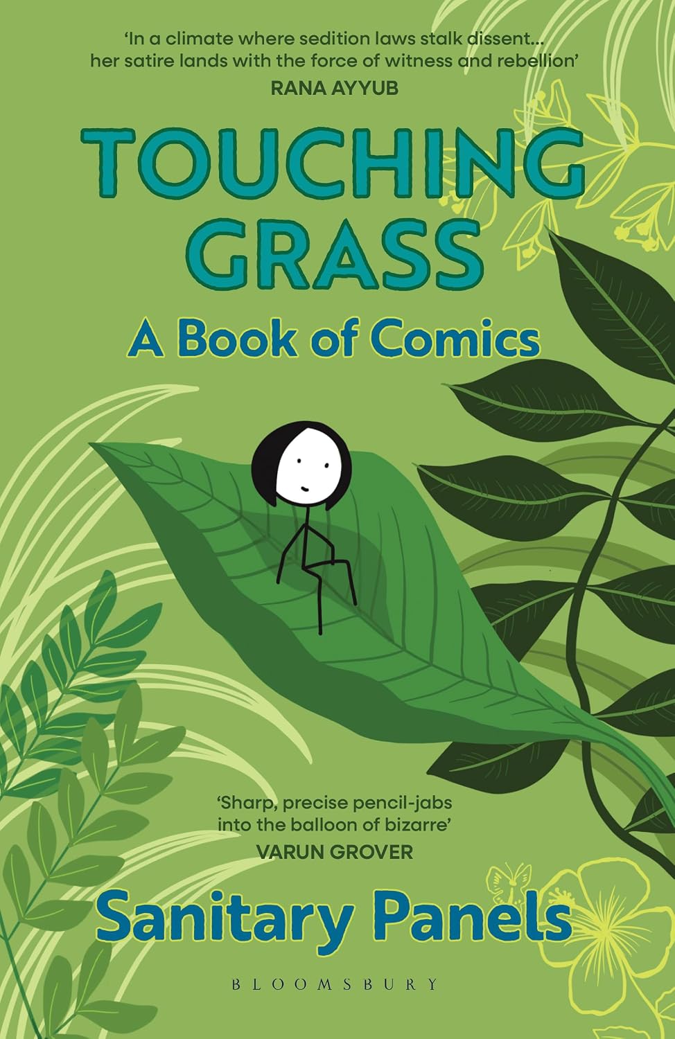 Touching Grass: a Book of Comics by Sanitary Panels