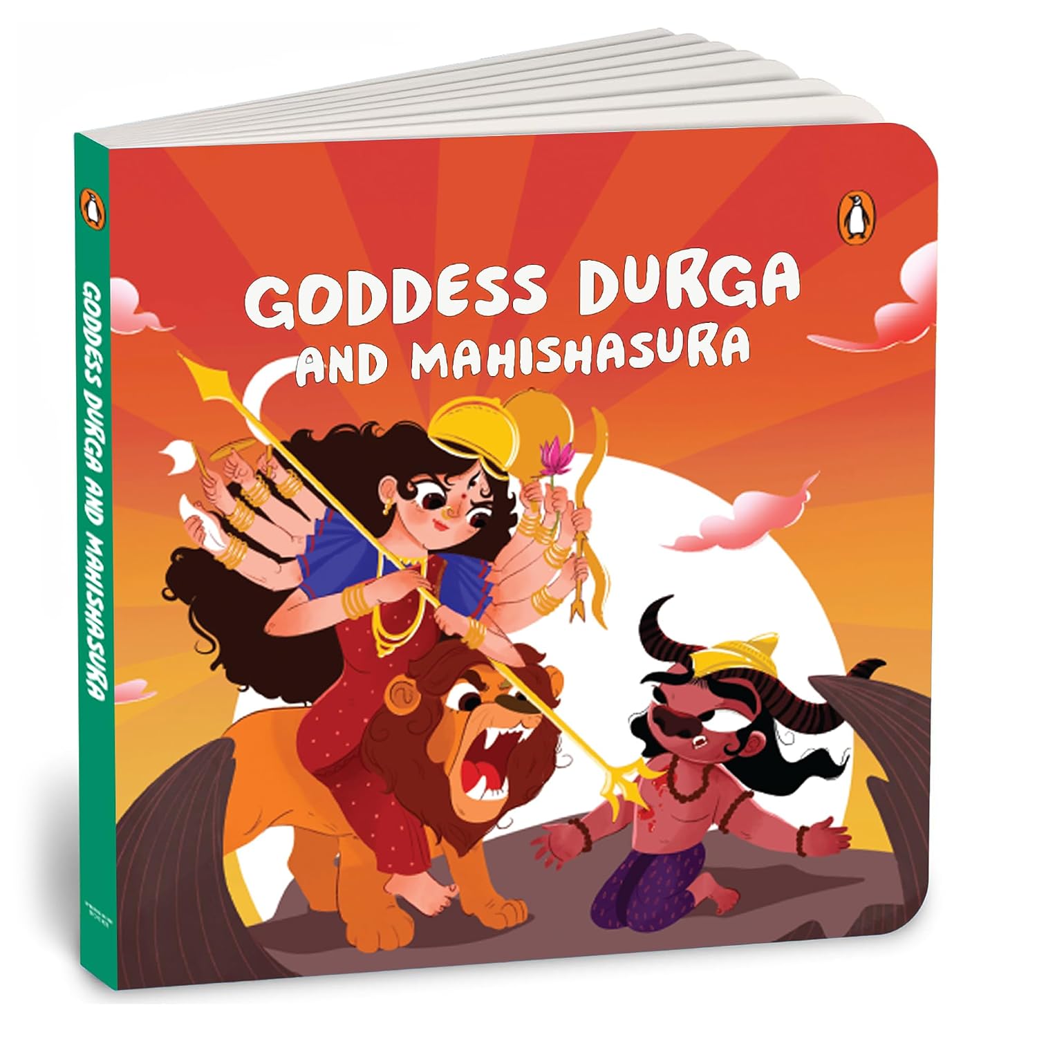 Goddess Durga and Mahishasura: Tales of Hindu Gods and Goddesses: an Illustrated Board Book for Kids