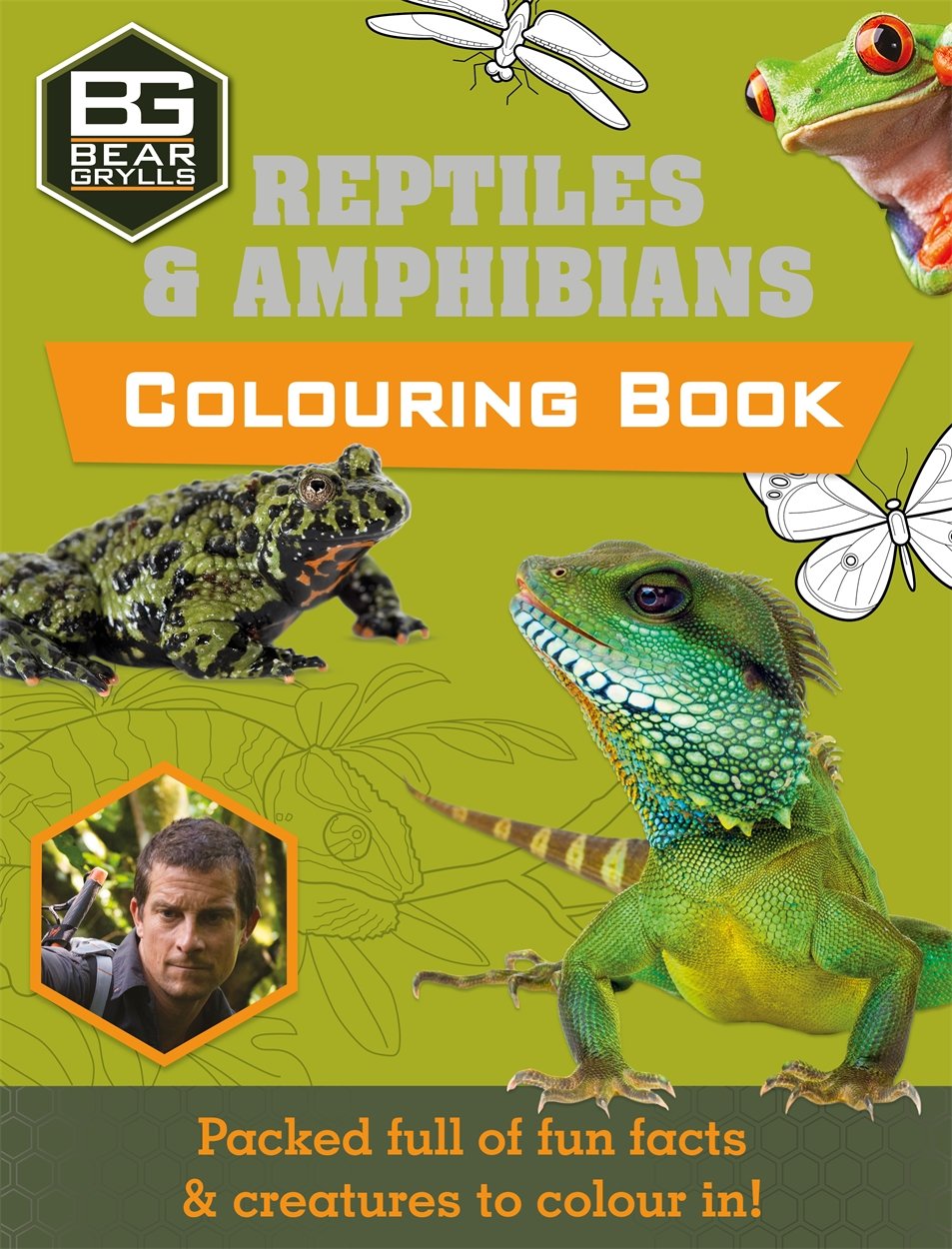 Bear Grylls Colouring Books: Reptiles (bear Grylls Activity)