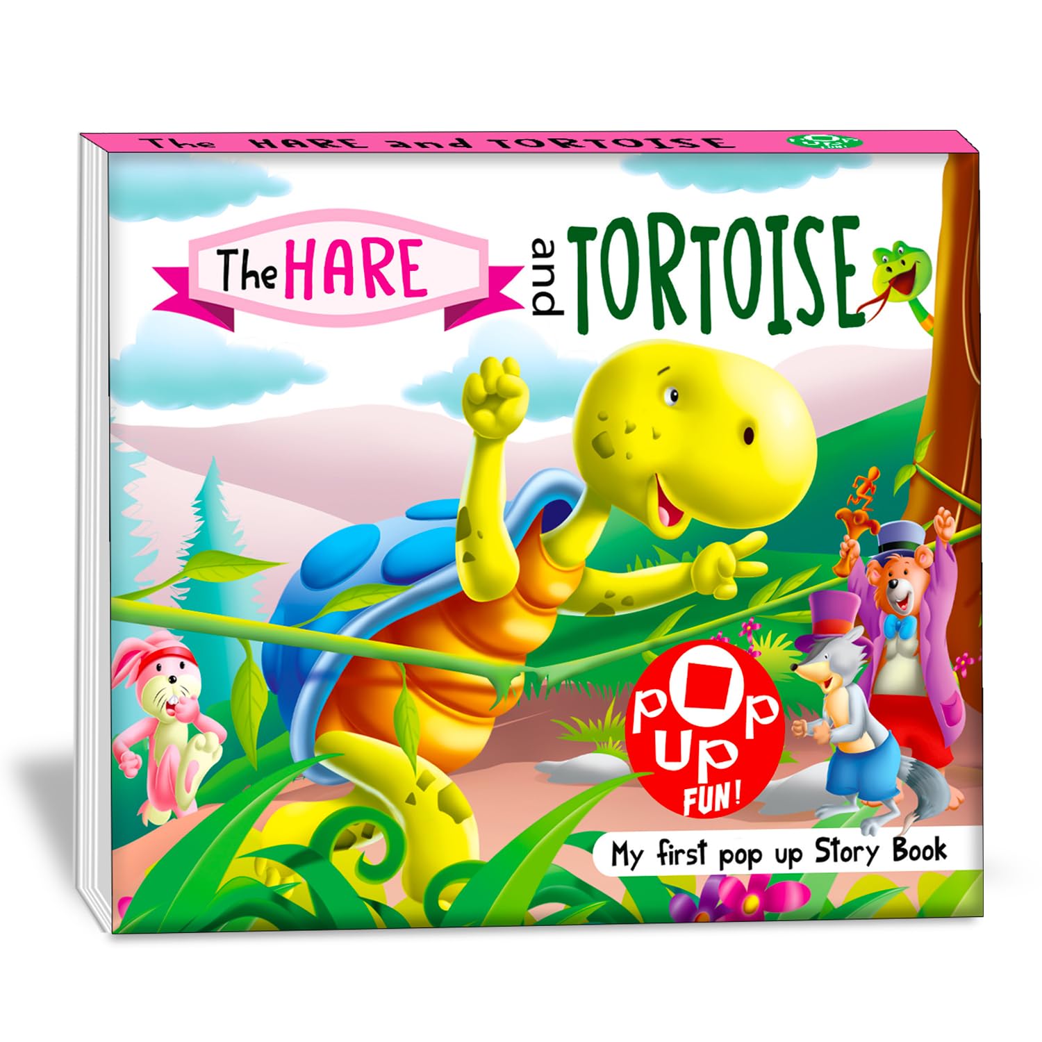 My First Pop-Up Story Book: Hare and Tortoise