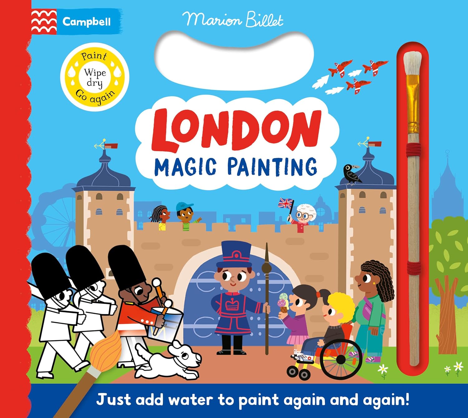 London Magic Painting: Just Add Water to Paint! (campbell London)