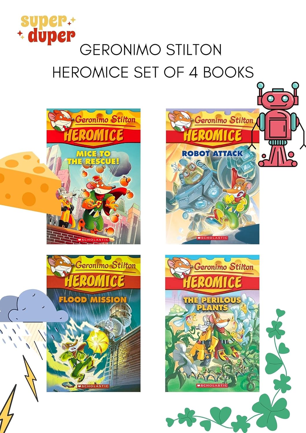 Geronimo Stilton Heromice Box Set