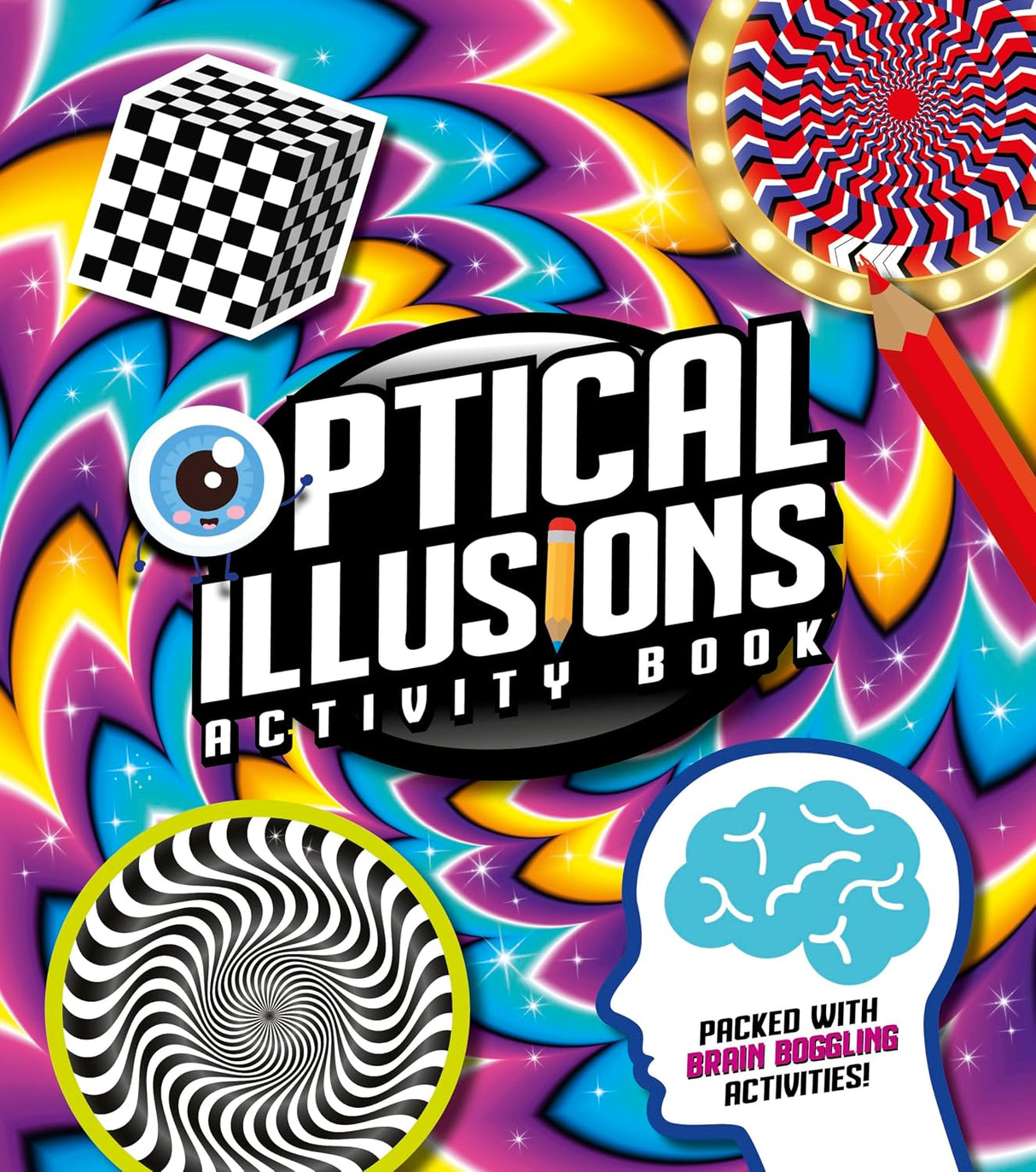 Optical Illusions Activity Book: Packed with Brain-Boggling Activities!