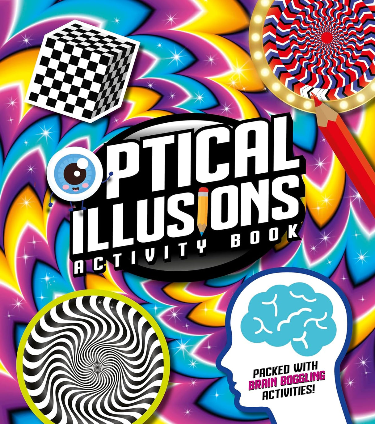 Optical Illusions Activity Book: Packed with Brain-Boggling Activities!