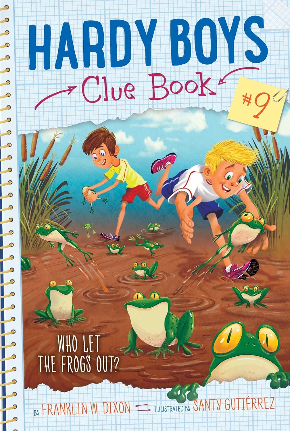 Hardy Boys Clue Book #9: Who Let the Frogs Out?