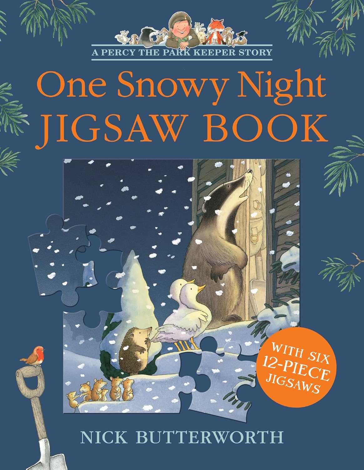 Percy the Park Keeper — One Snowy Night Jigsaw Book: the Beautiful Illustrated Children’s Classic in a New Novelty Format
