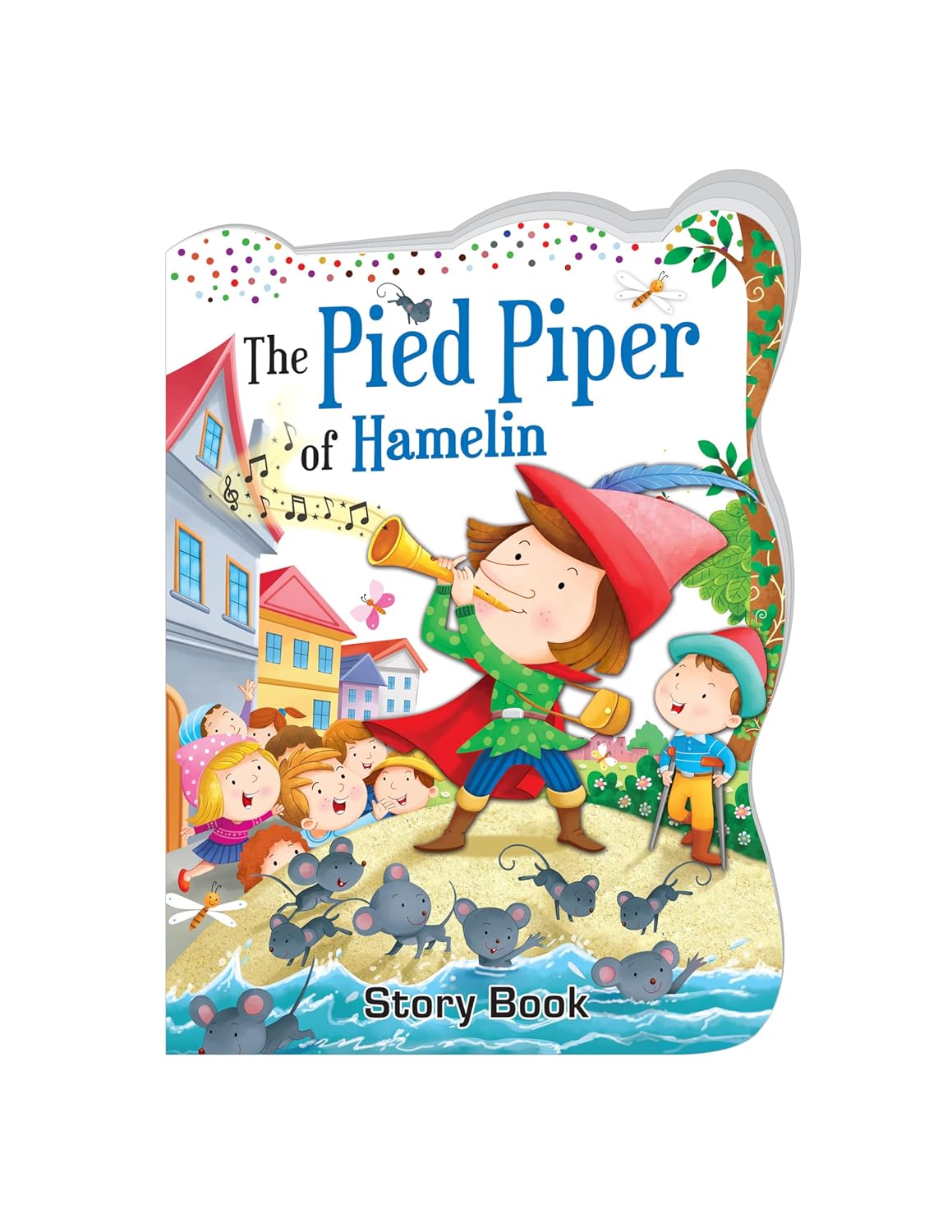 Hello Friend Books Charming Fairy Tales: the Pied Piper of Hamilton - Story Book for Kids With Colourful Artwork