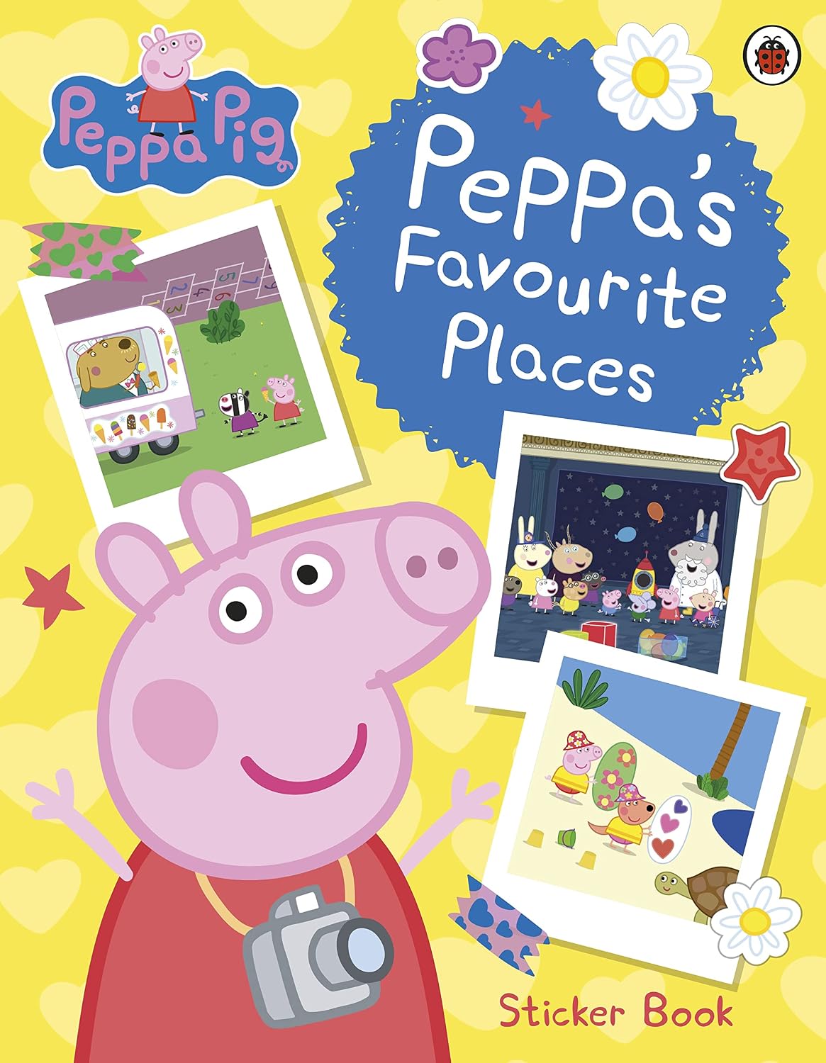 Peppa Pig : Peppa's Favourite Places: Sticker Scenes Book