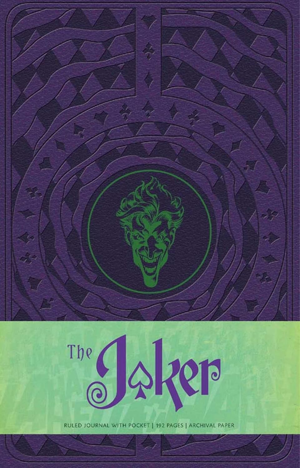 Joker Hardcover Ruled Journal