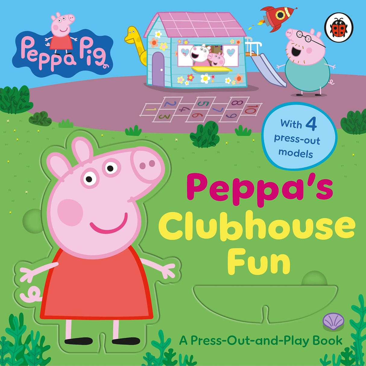 Peppa Pig : Peppa's Clubhouse Fun: A Press-Out-And-Play Book