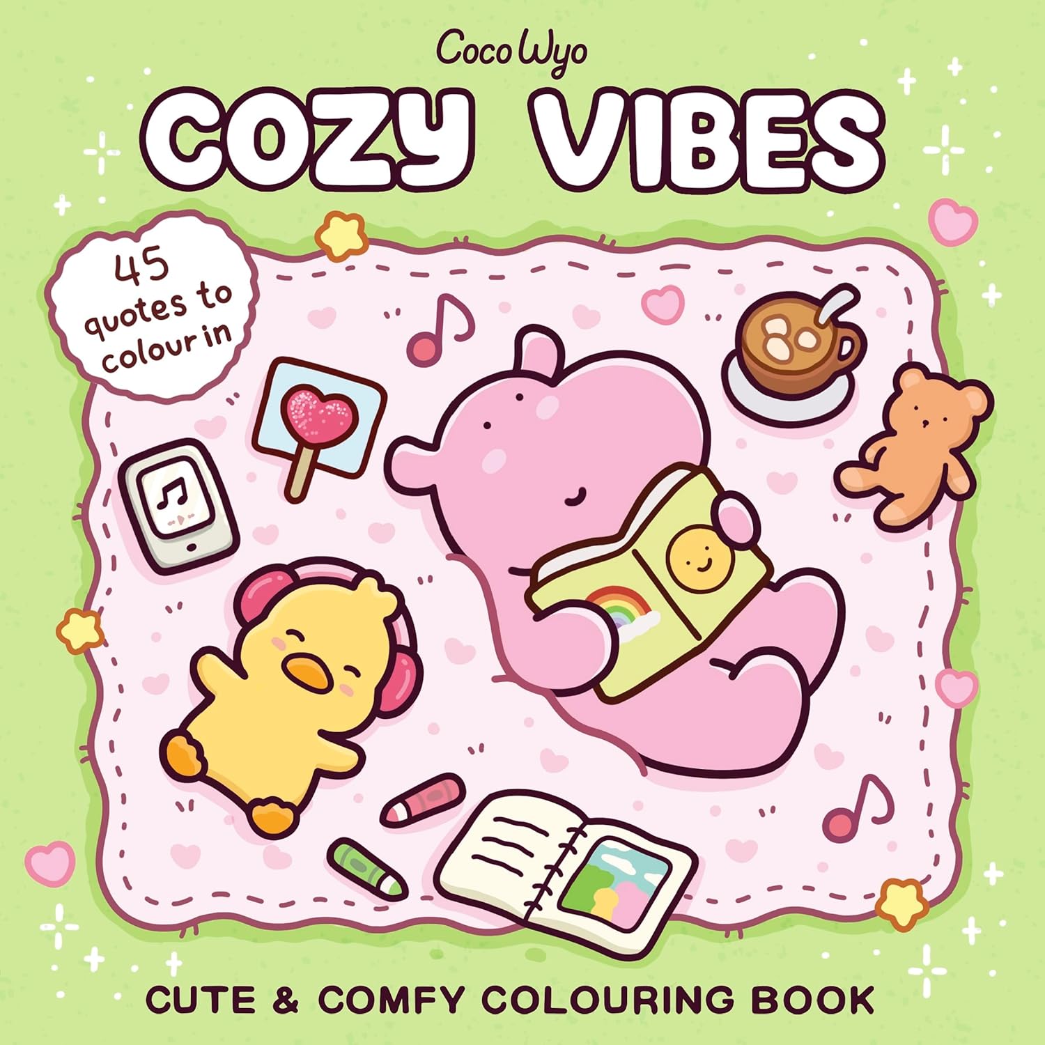Cozy Vibes: Coloring Books for Adults