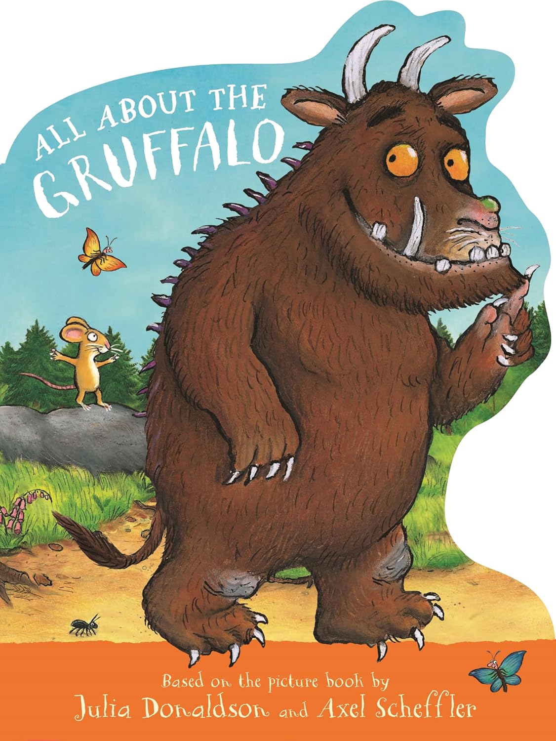 All about the Gruffalo: Shaped Board Book