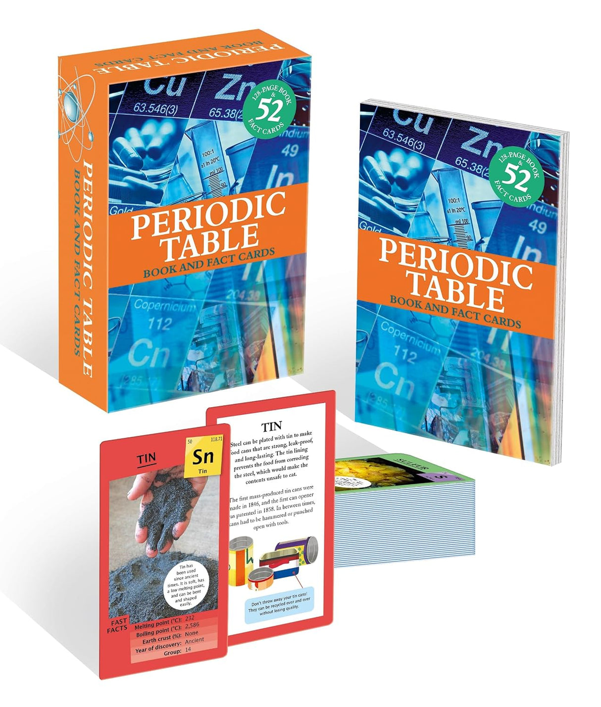 The Periodic Table: Book & Card Deck: 128-page Book & 52 Fact Cards (arcturus Reference Kits)