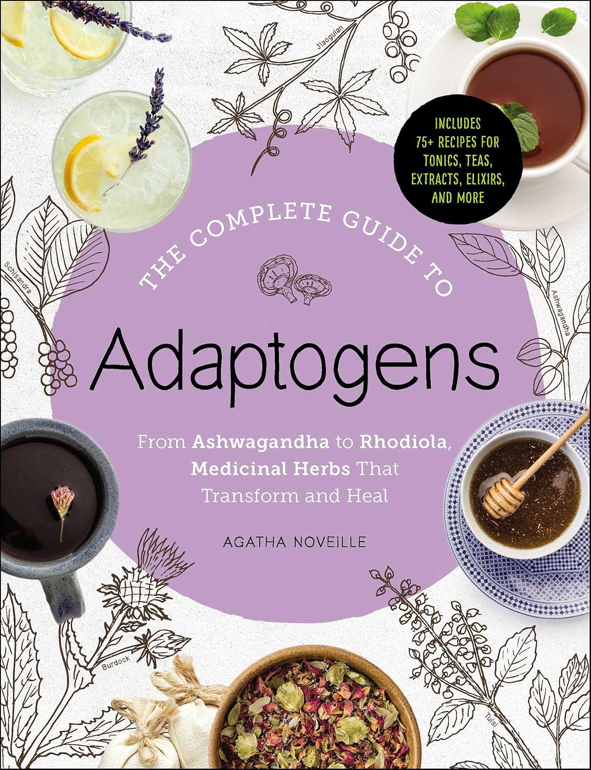 The complete guide to adaptogens: from ashwagandha to rhodiola, medicinal herbs that transform and heal