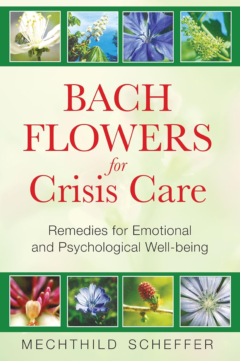 Bach flowers for crisis care: remedies for emotional and psychological well-being