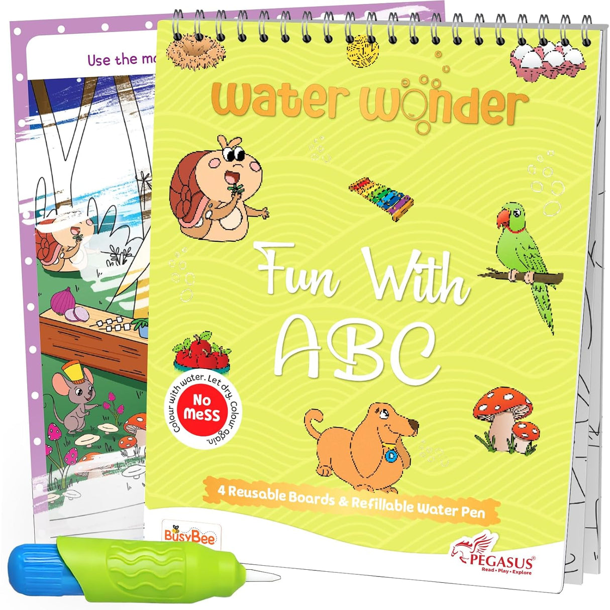 Reusable Magic Water Coloring Book