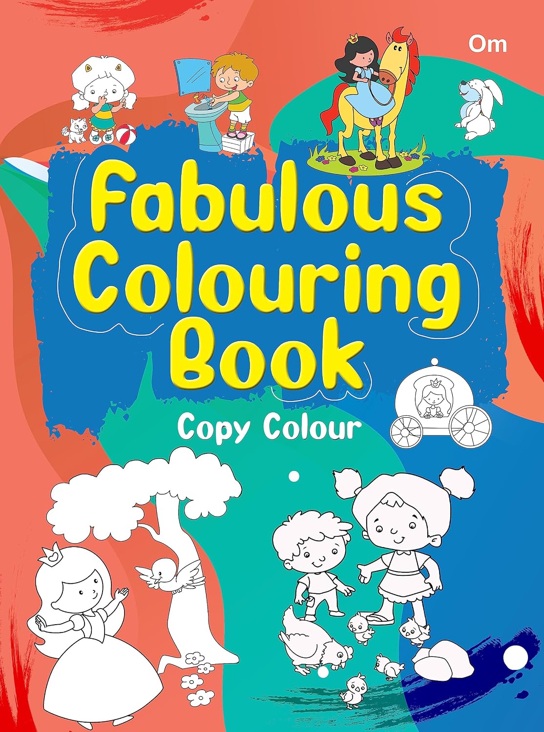 Fabulous Colouring Book for Kids