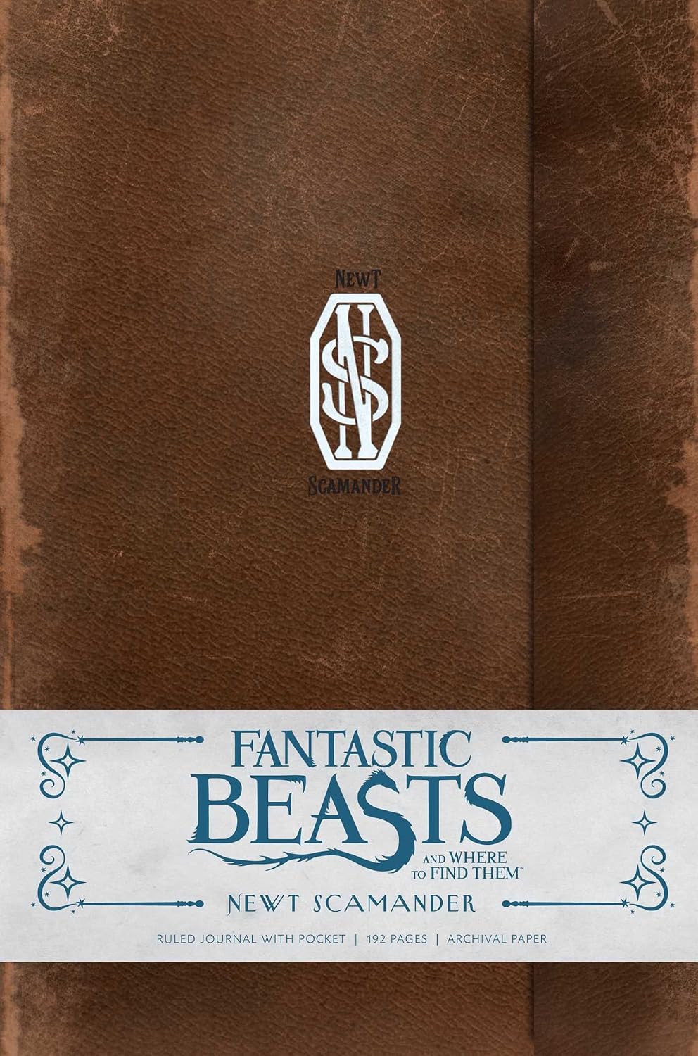 Fantastic Beasts and Where to Find Them: Newt Scamander Hardcover Ruled Journal (insights Journals)