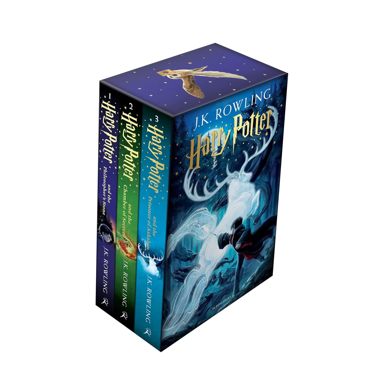 Harry Potter 1–3 Box Set: a Magical Adventure Begins