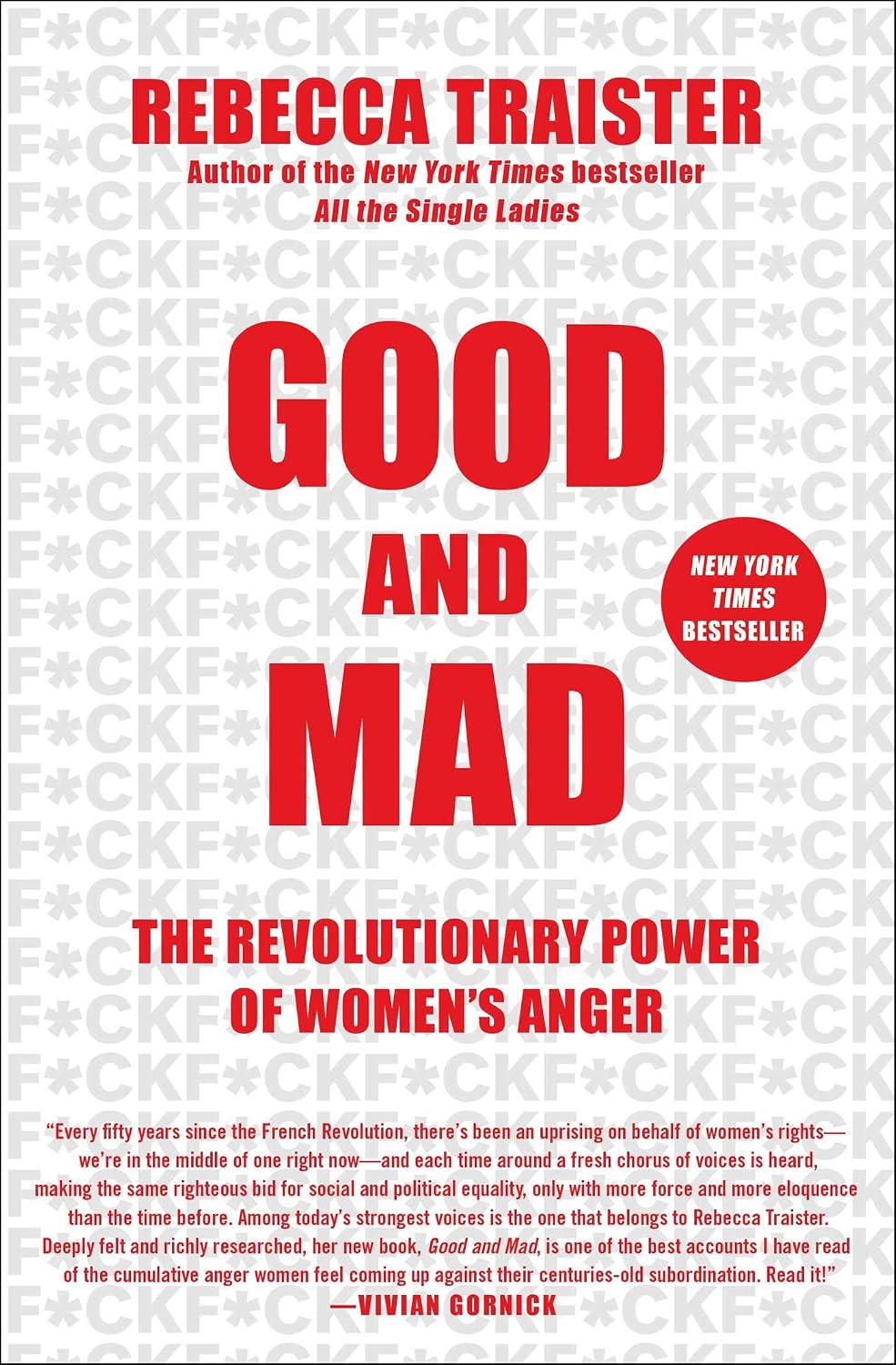 Good and mad: the revolutionary power of women's anger